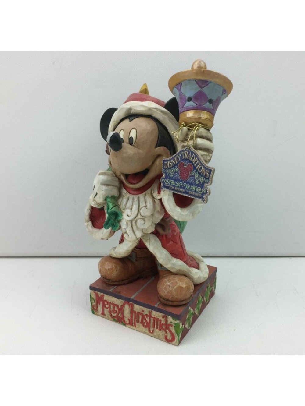 2006 Disney Traditions Jim Shores "Old St. Mick" Mickey Figurine Christmas Santa